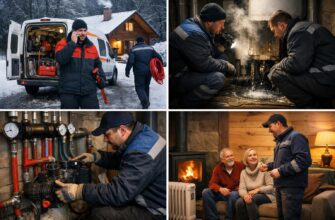 Аварийная служба отопления дачи: виды помощи