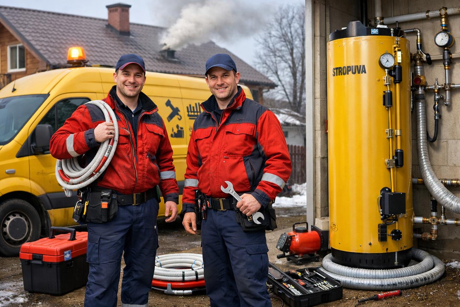 Аварийная служба - системы отопления водоснабжения 8 495 744 67 74: монтаж, ремонт и обслуживание STROPUVA для вашего частного дома