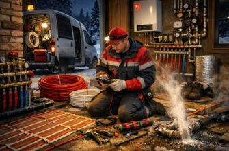 Аварийная служба для частного дома: монтаж ремонт и обслуживание тёплого пола