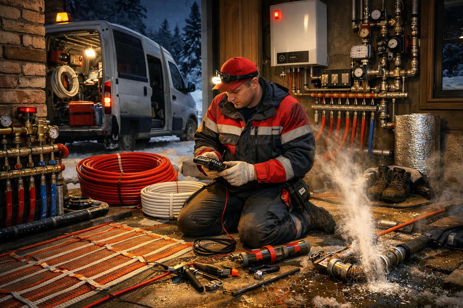 Круглосуточный выезд и аварийная помощь — Аварийная служба - системы отопления водоснабжения 8 495 744 67 74