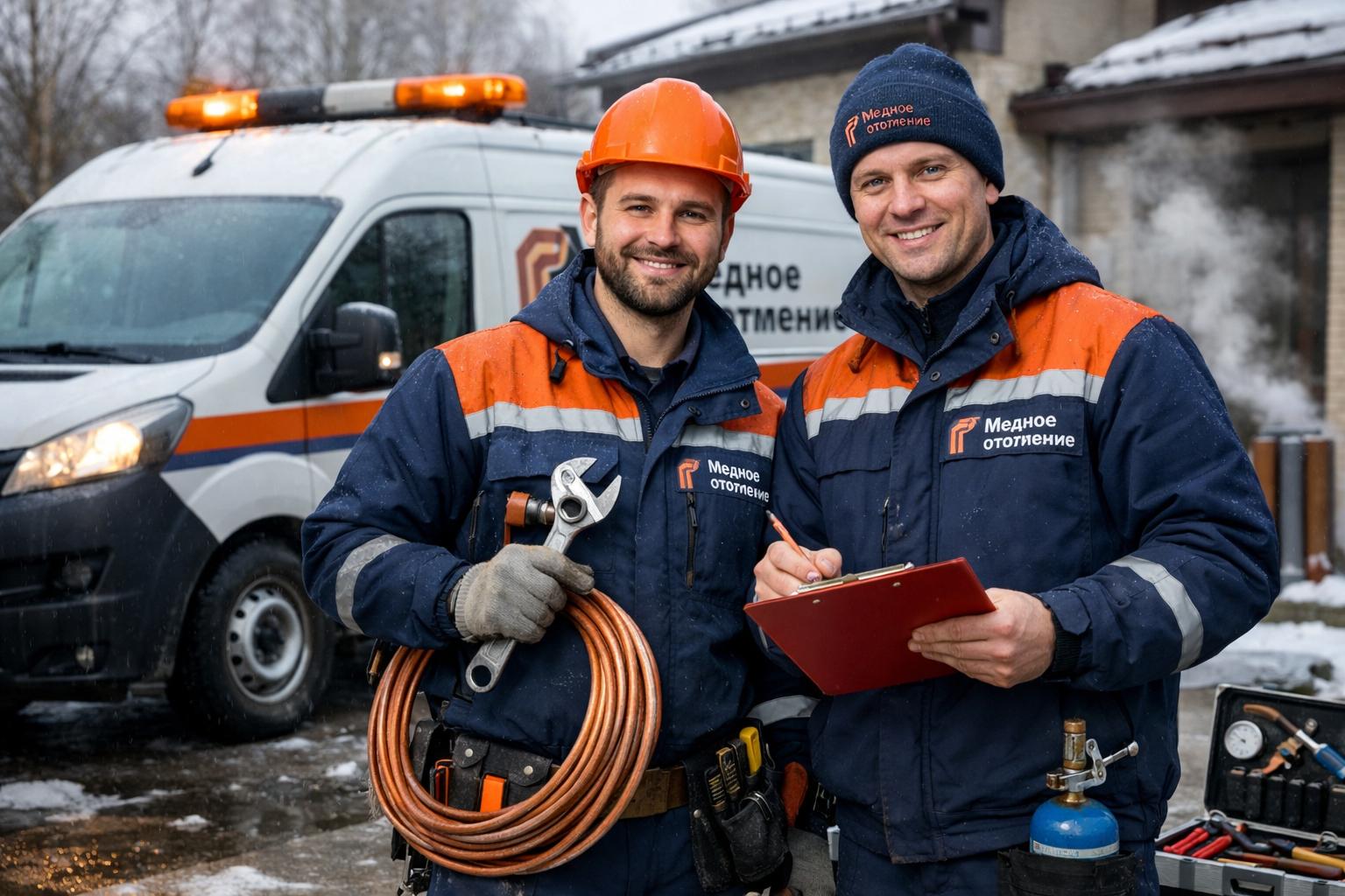 Оперативный вызов 24/7 — Аварийная служба «Медное отопление», 8 495 744 67 74