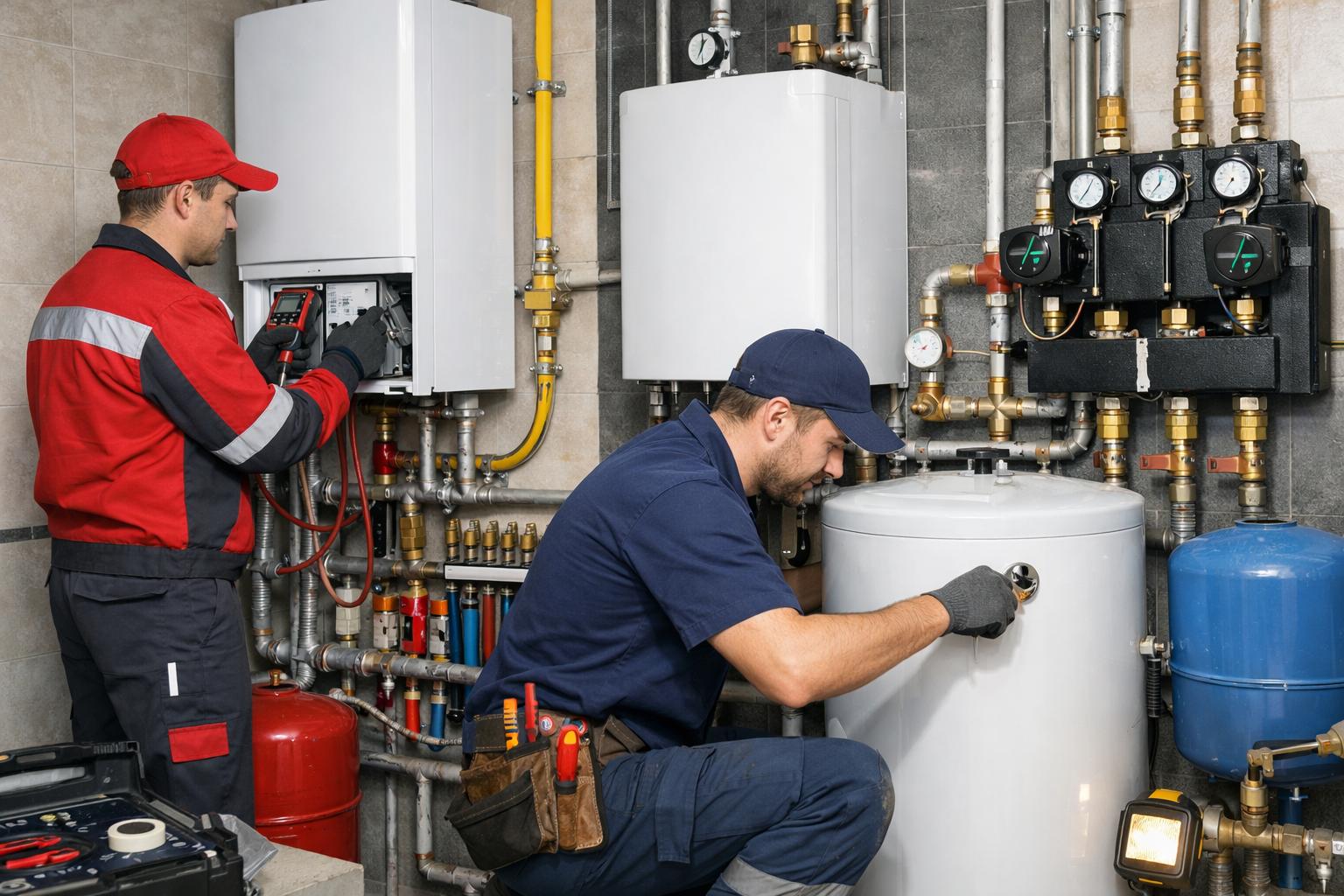 Профессиональный монтаж котельной для коттеджей — Аварийная служба - системы отопления водоснабжения 8 495 744 67 74