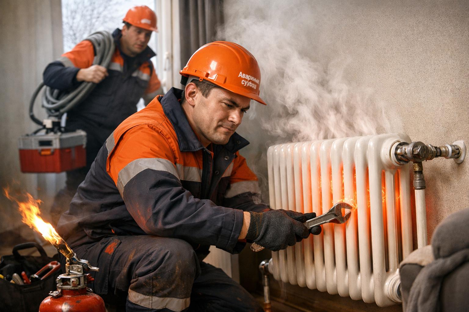 Экстренное восстановление отопления радиаторами ARBONIA — горячо и быстро!