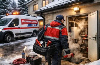 Аварийная служба коттеджа: экстренная помощь при неисправностях отопления