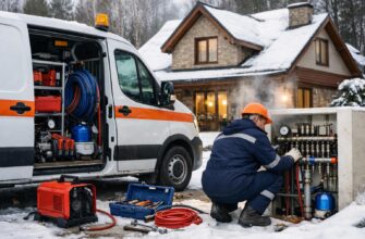 Аварийная служба коттеджа: отопление под ключ