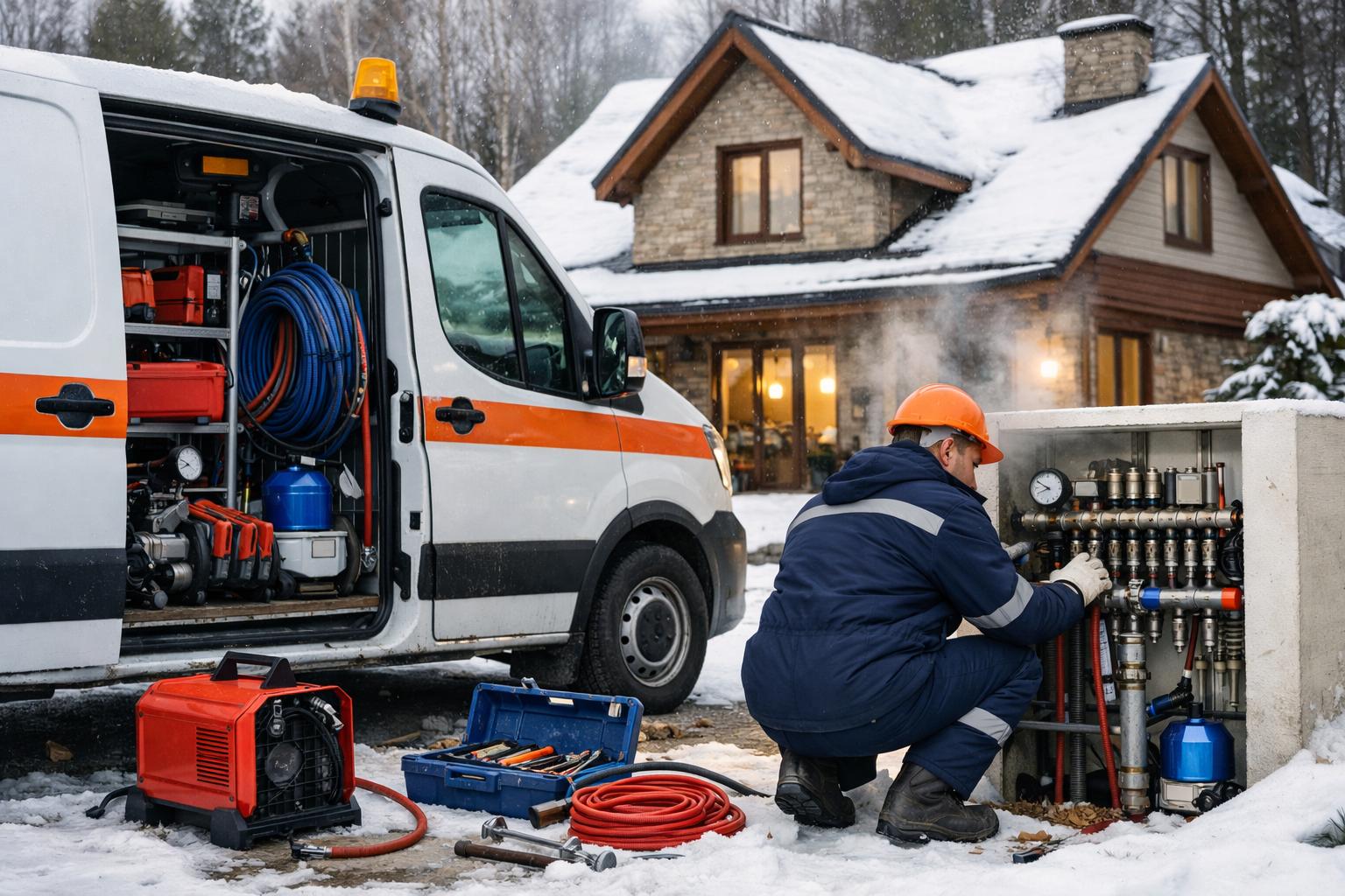 Аварийная служба — системы отопления и водоснабжения 8 495 744 67 74: отопление под ключ с выездом