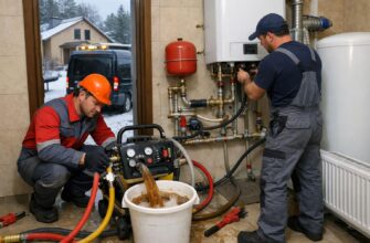 Аварийная служба коттеджа: срочная промывка системы отопления