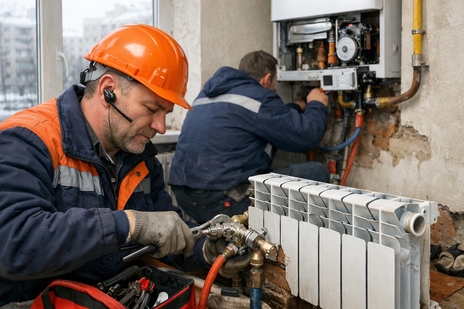 Срочный выезд 24/7 — Аварийная служба - системы отопления водоснабжения 8 495 744 67 74 готова помочь