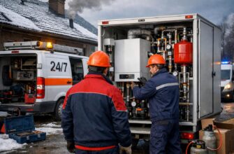 Аварийная служба автономного дома: монтаж автономной котельной