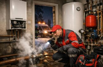 Аварийная служба коттеджа: что делать при отказе автономного отопления