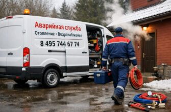 Аварийная служба монтажа отопления и водоснабжения в Московской области