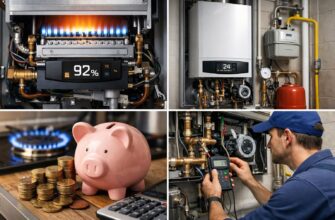 Какими характеристиками обладает отопление газовым котлом