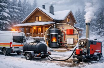 Аварийная служба для частного дома: дизельное отопление дачи