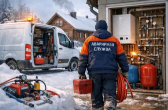 Аварийная служба частного дома: отопление дачи под ключ