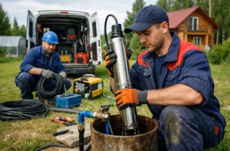 Аварийная служба загородного дома: быстрая замена насоса скважины