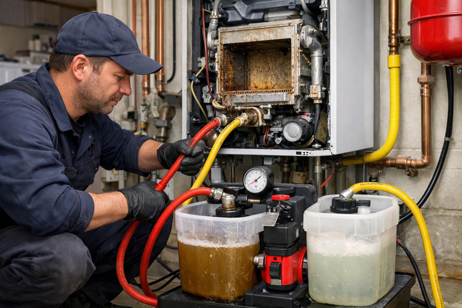 Срочная промывка теплообменника котла для частного дома — круглосуточная помощь