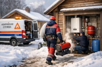 Автономная аварийная служба и монтаж отопления для дачи