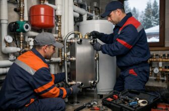 Аварийная служба частного дома: установка теплообменника