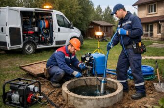 Аварийная служба частных домов: автономное водоснабжение от колодца