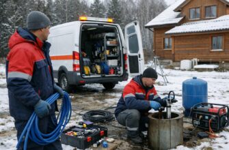Аварийная служба для загородного дома: восстановление водоснабжения из скважины