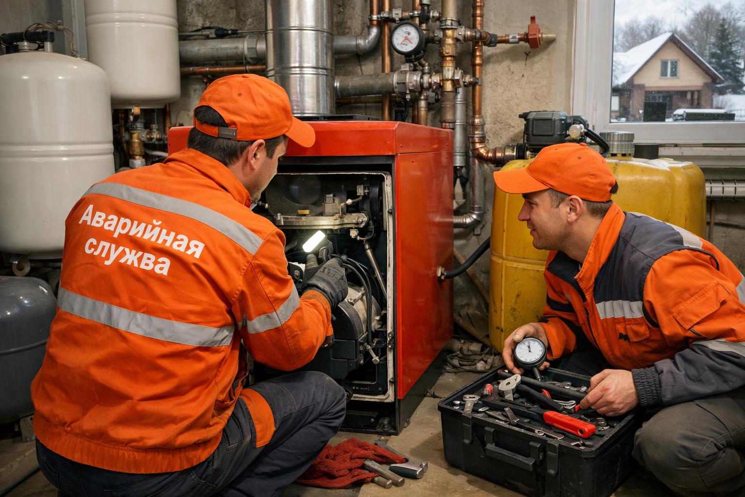 Аварийная служба «Аварийная служба - системы отопления водоснабжения 8 495 744 67 74» — полный спектр услуг по отоплению коттеджа дизельным котлом