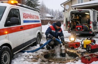 Аварийная служба водоснабжения частного дома в Московской области