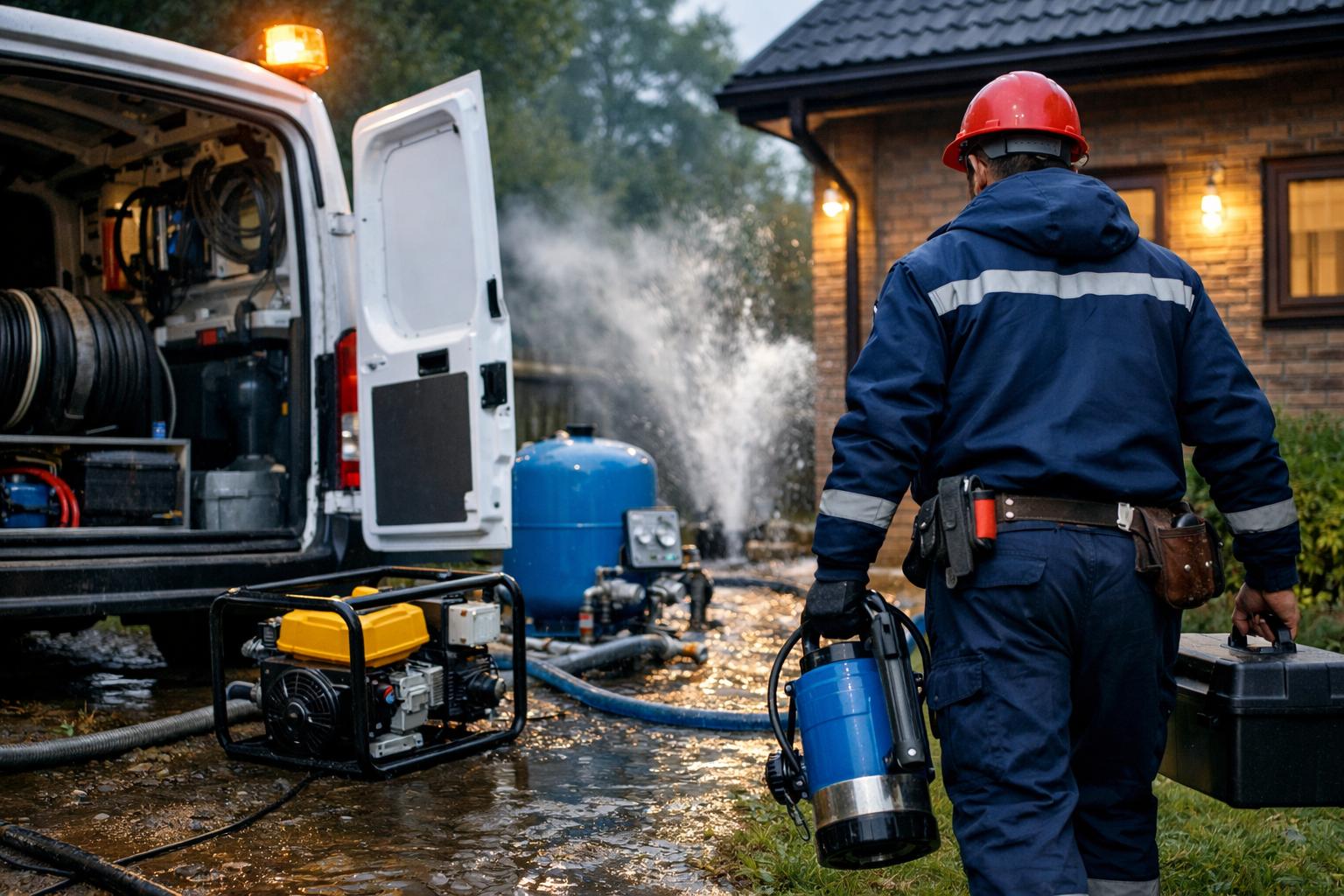 Экстренный выезд 24/7 — оперативная помощь при авариях водоснабжения