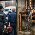 Экстренный ремонт медного коллектора отопления