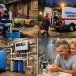 Водоснабжение дачи под ключ: аварийная служба частного дома