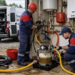 Аварийная служба частного дома: срочная промывка отопления дачи