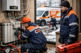 Аварийная служба для комбинированного радиаторного отопления