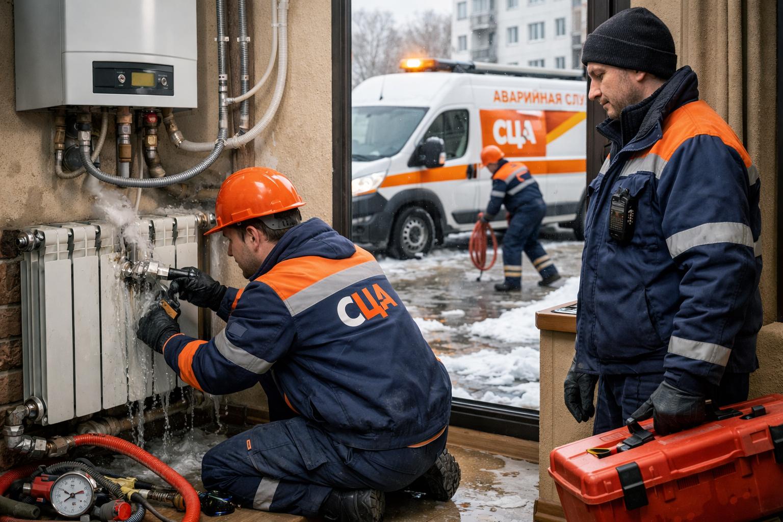 Аварийная служба ООО Холдинг СпецСтройАльянс — быстро и надёжно решаем проблемы отопления Аварийная служба ООО Холдинг СпецСтройАльянс — быстро и надёжно решаем проблемы отопления