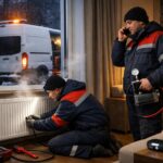 Аварийная служба: отопление коттеджа панельными радиаторами