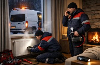 Аварийная служба: отопление коттеджа панельными радиаторами