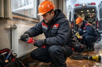 Аварийная служба: отопление дома стальными радиаторами