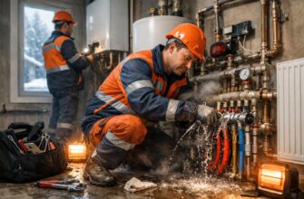 Аварийная служба: комбинированное водяное отопление дома