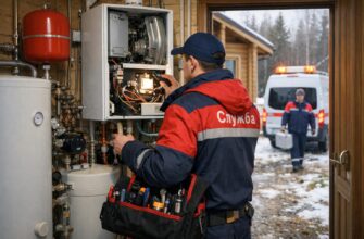 Аварийная служба комбинированного отопления дачи