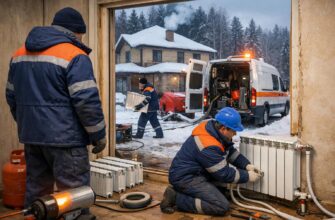 Аварийная служба: экстренное отопление коттеджа
