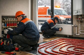 Аварийная служба: комбинированное отопление с тёплыми полами