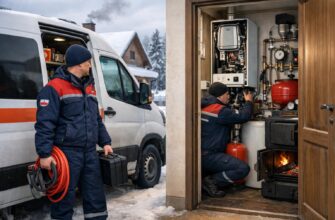 Аварийная служба для комбинированного отопления частного дома