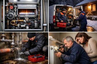 Аварийная служба: устройство отопления дома