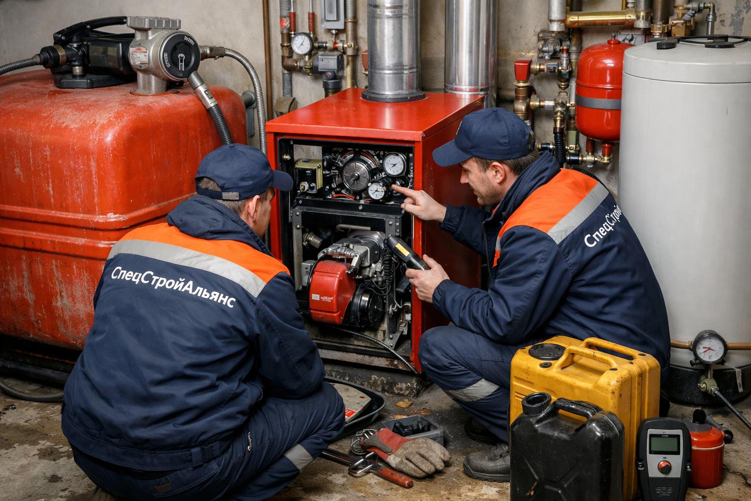 Аварийная служба ООО Холдинг СпецСтройАльянс — оперативная помощь при сбоях системы отопления