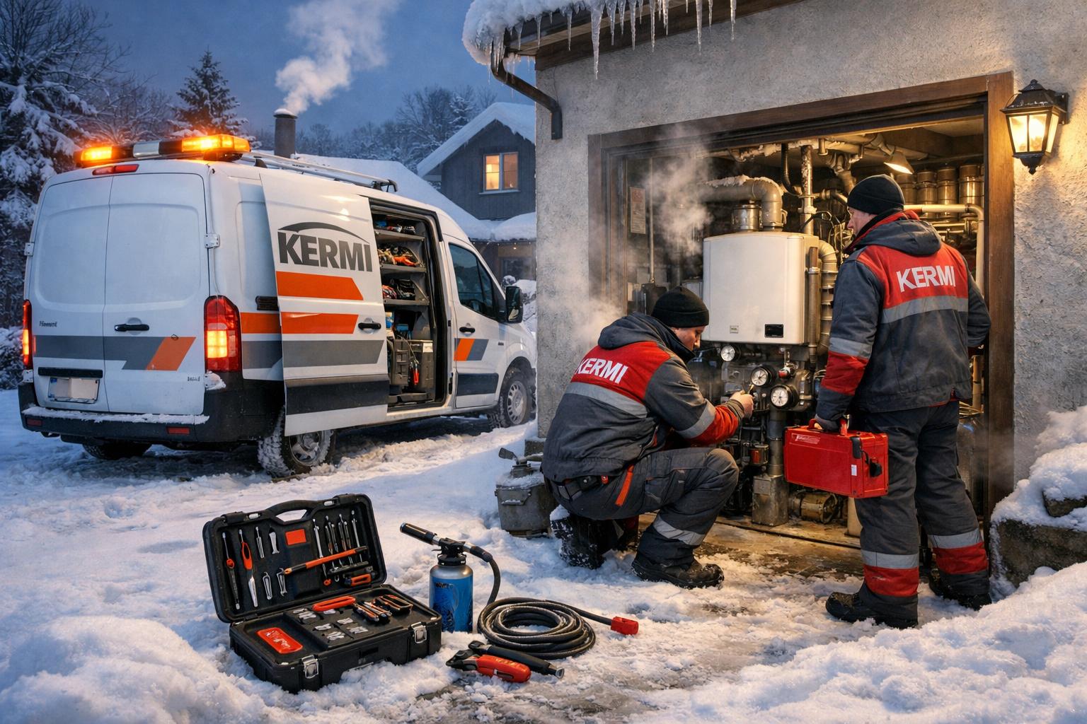 Мгновенное реагирование 24/7 — Аварийная служба Отопление KERMI спасает тепло Мгновенное реагирование 24/7 — Аварийная служба Отопление KERMI спасает тепло