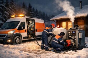 Аварийная служба при сбоях парового отопления коттеджа