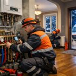 Аварийная служба для комбинированного радиаторного отопления коттеджа