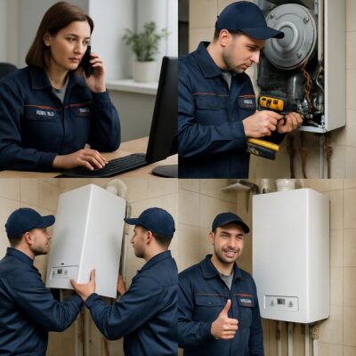 Аварийная служба: этапы замены газового котла