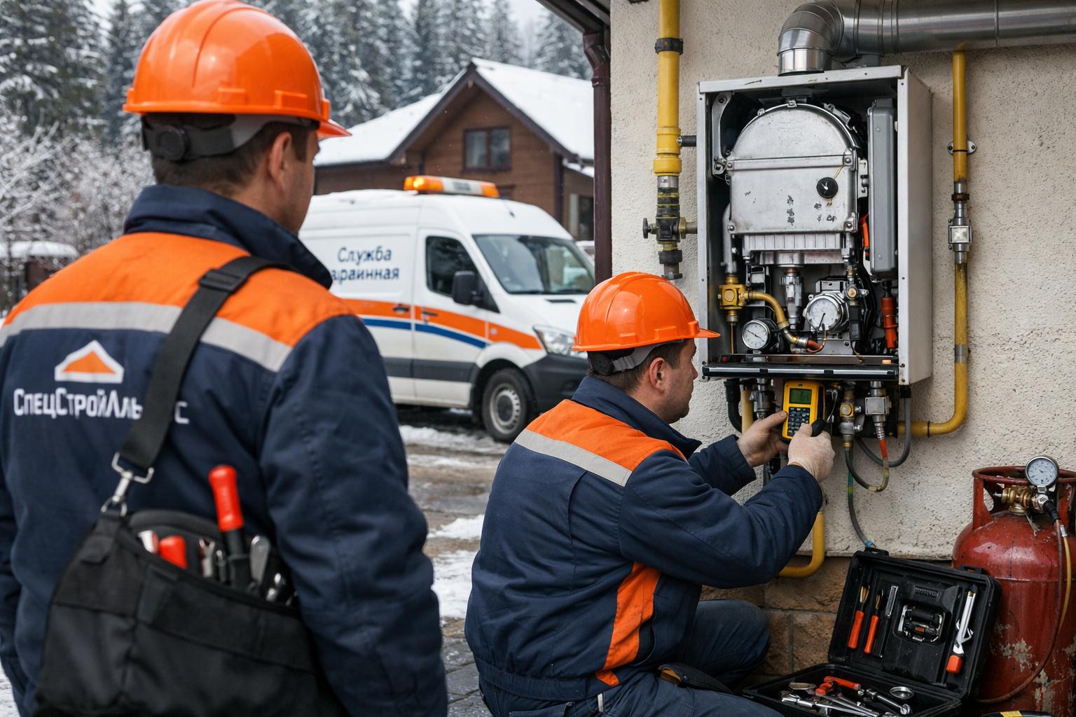 Аварийная служба: срочный выезд и ремонт газового отопления от ООО Холдинг СпецСтройАльянс
