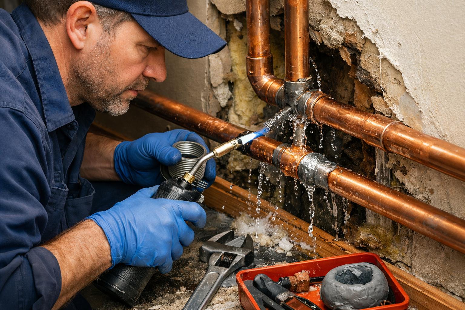 Экспертная починка: специальные методы устранения протечек в медных трубах