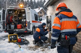 Аварийная служба для частного отопления загородного дома