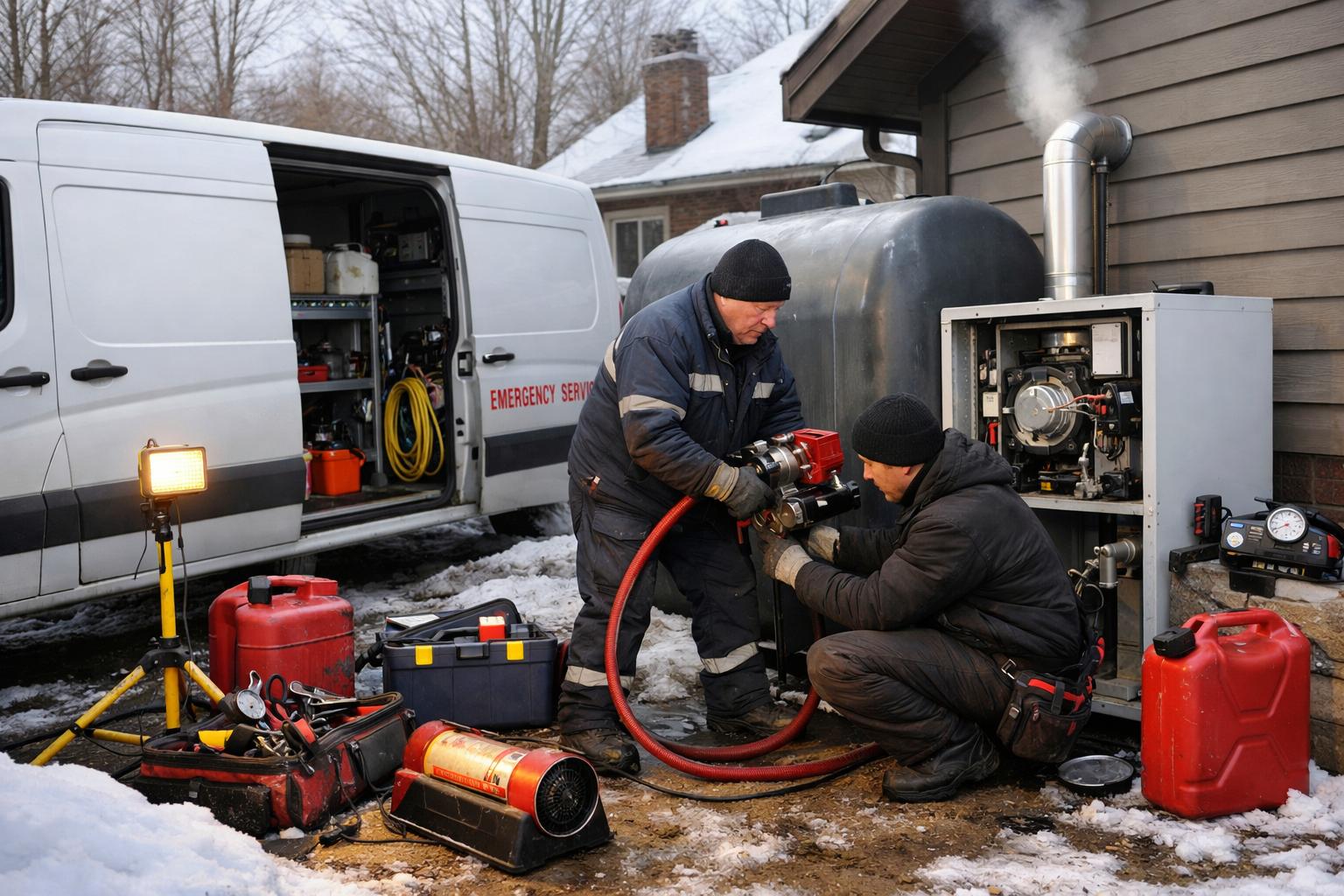 Отопление дома дизельным топливом — срочный ремонт и восстановление работы системы под ключ Отопление дома дизельным топливом — срочный ремонт и восстановление работы системы под ключ